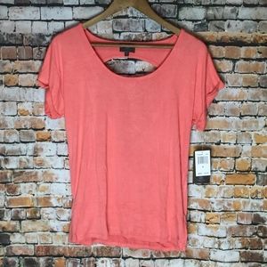 NWT Pink Lotus Slvless Open Back
